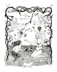 "Meadow" print