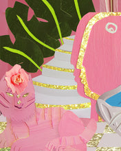 Load image into Gallery viewer, Mermaid fountain poster