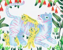Load image into Gallery viewer, &quot;Tiger Family&quot; Print
