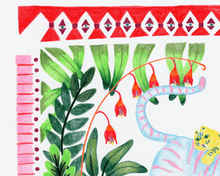 Load image into Gallery viewer, "Tiger Family" Print