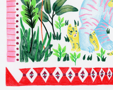 Load image into Gallery viewer, "Tiger Family" Print