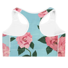 Load image into Gallery viewer, Rose Sports bra
