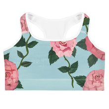 Load image into Gallery viewer, Rose Sports bra