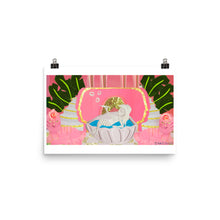 Load image into Gallery viewer, Mermaid fountain poster