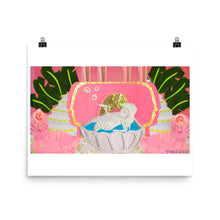 Load image into Gallery viewer, Mermaid fountain poster