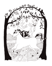 Load image into Gallery viewer, "By the river" print