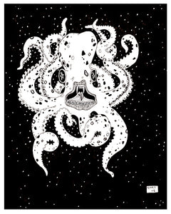 "Cosmo Kraken" print