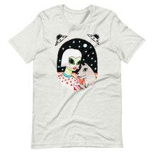 Load image into Gallery viewer, Alien and companion Short-Sleeve Unisex T-Shirt
