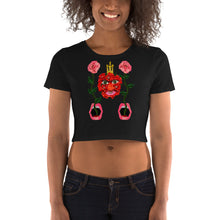 Load image into Gallery viewer, Song of the Rose Queen Crop Tee
